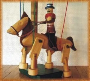 Bronco Buck Marionette